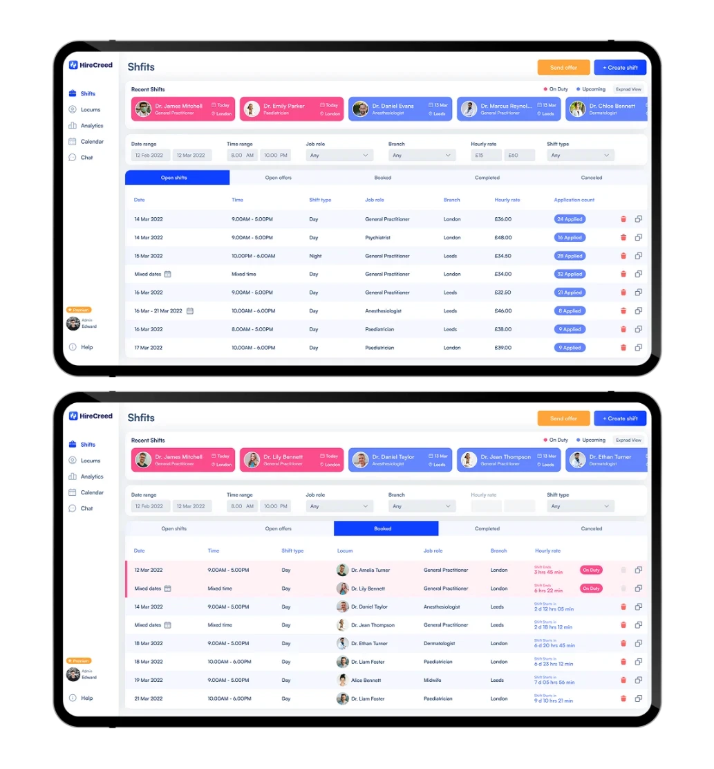 Business app detail